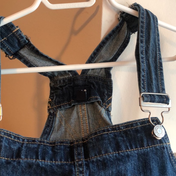 GAP denim short overalls - Picture 3 of 4